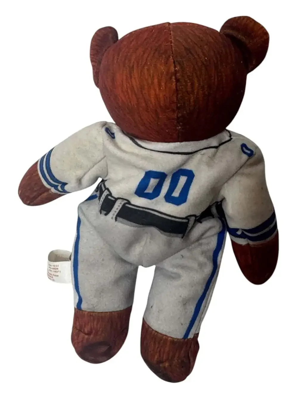 Vintage Beansville Buddies Cooperstown Bears Dallas Cowboys Football Plush Bear.
